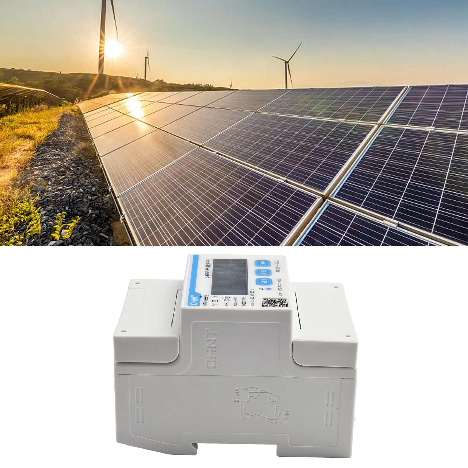 Smart Meter Energy Meter A For Import And Export 220/380V Electric Energy Meter Multifunctional Solar Fittings
Smart Meter Energy Meter A For Import And Export 220/380V Electric Energy Meter Multifunctional Solar Fittings