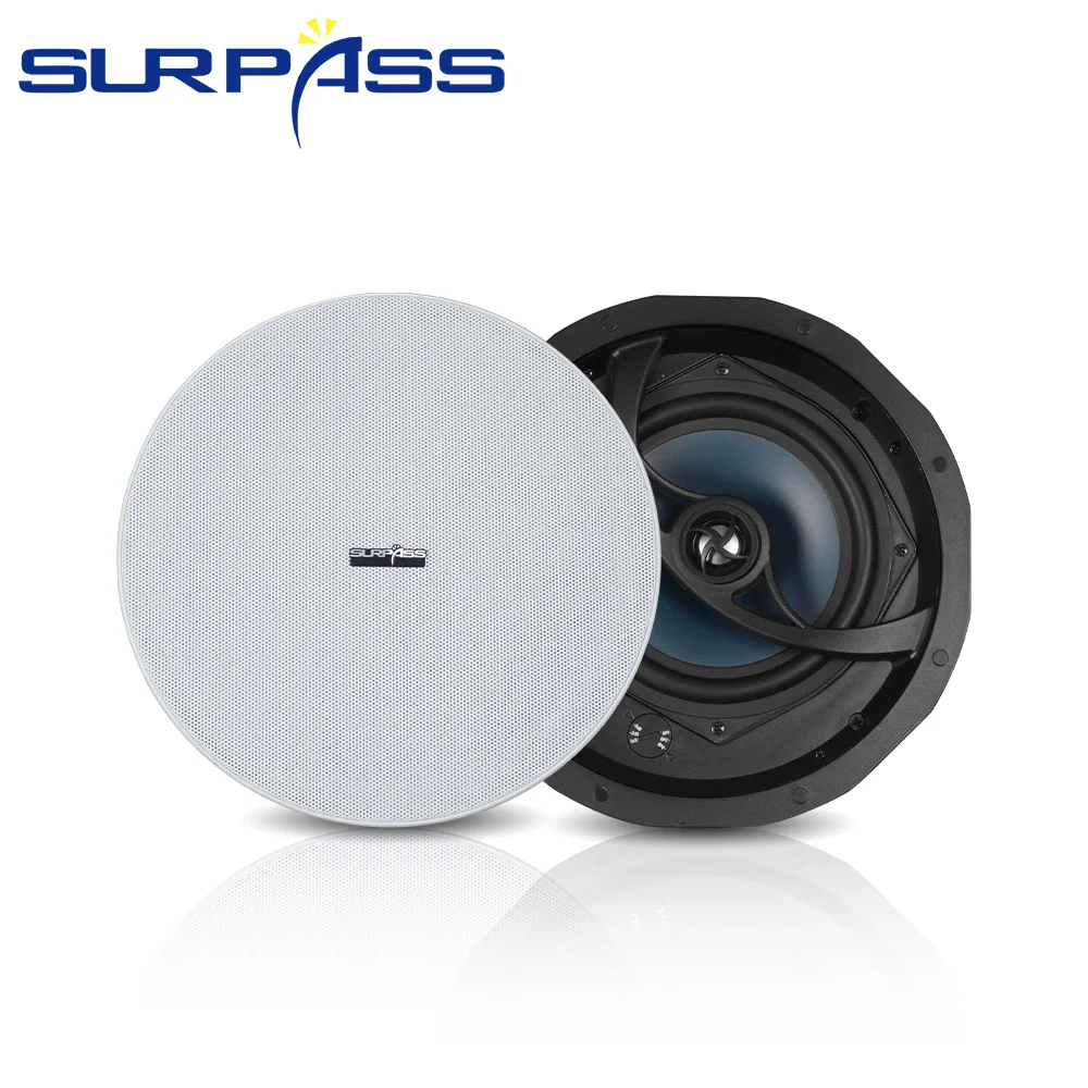 6inch Ceiling Speaker 50W Coaxial Frameless In Wall Ceiling Speakers High-end Passive Loudspeaker for Home Theater Sound System
6inch Ceiling Speaker 50W Coaxial Frameless In Wall Ceiling Speakers High-end Passive Loudspeaker for Home Theater Sound System