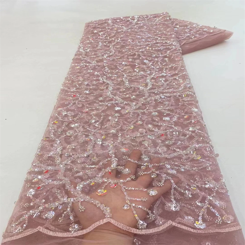 Familiar Nigerian French Mesh BeadedsTulle Lace Fabric High Quality Net Lace Soft Bridal African Lace Fabrics For DressXZX42756
Familiar Nigerian French Mesh BeadedsTulle Lace Fabric High Quality Net Lace Soft Bridal African Lace Fabrics For DressXZX42756