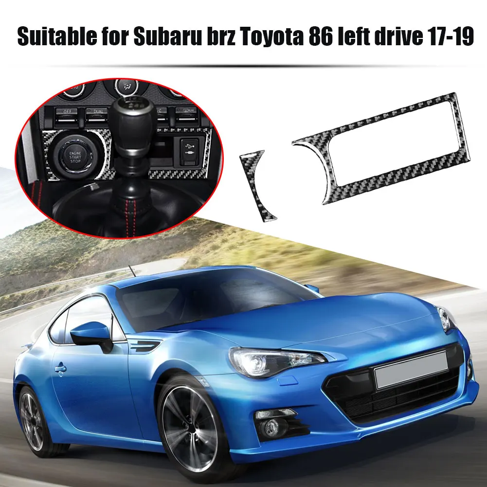 Carbon Fiber Engine Start Button Trim Cover Automotive Goods Interior Mouldings for Toyota 86 17-19 LHD Accessories
Carbon Fiber Engine Start Button Trim Cover Automotive Goods Interior Mouldings for Toyota 86 17-19 LHD Accessories