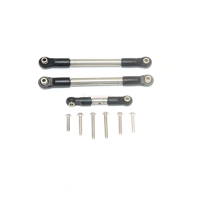 GPM 1/10 MAXX 89076-4 регулируемое рулевое управление из нержавеющей стали с положительными и обратными зубьями + набор сервоприводов
GPM 1/10 MAXX 89076-4 регулируемое рулевое управление из нержавеющей стали с положительными и обратными зубьями + набор сервоприводов