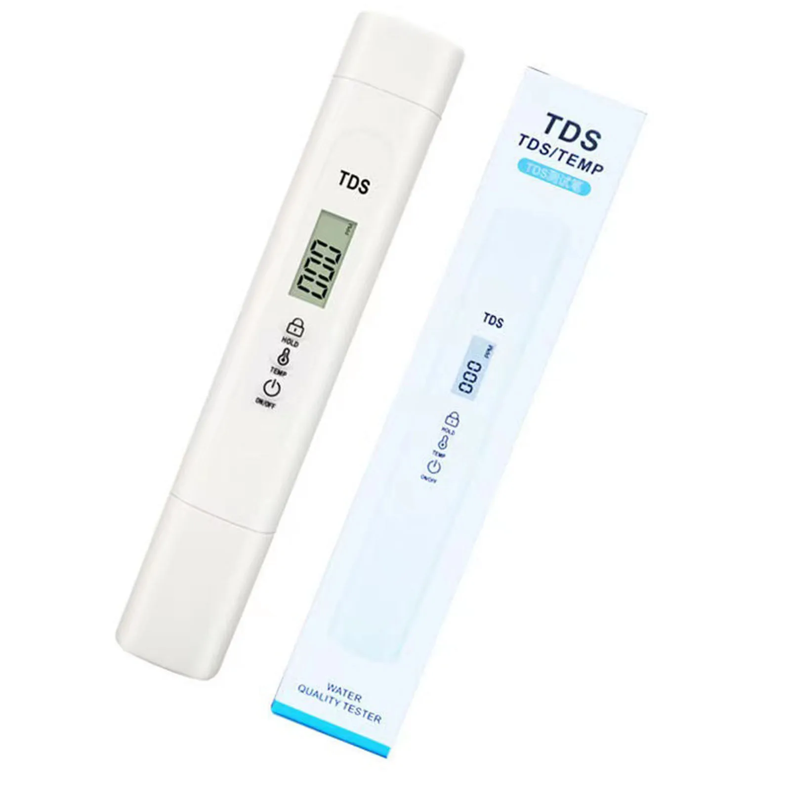 Digital Water Quality Tester TDS EC Meter Range 0-9990 Multifunctional Water Purity Temperature Meter TEMP PPM Tester
Digital Water Quality Tester TDS EC Meter Range 0-9990 Multifunctional Water Purity Temperature Meter TEMP PPM Tester