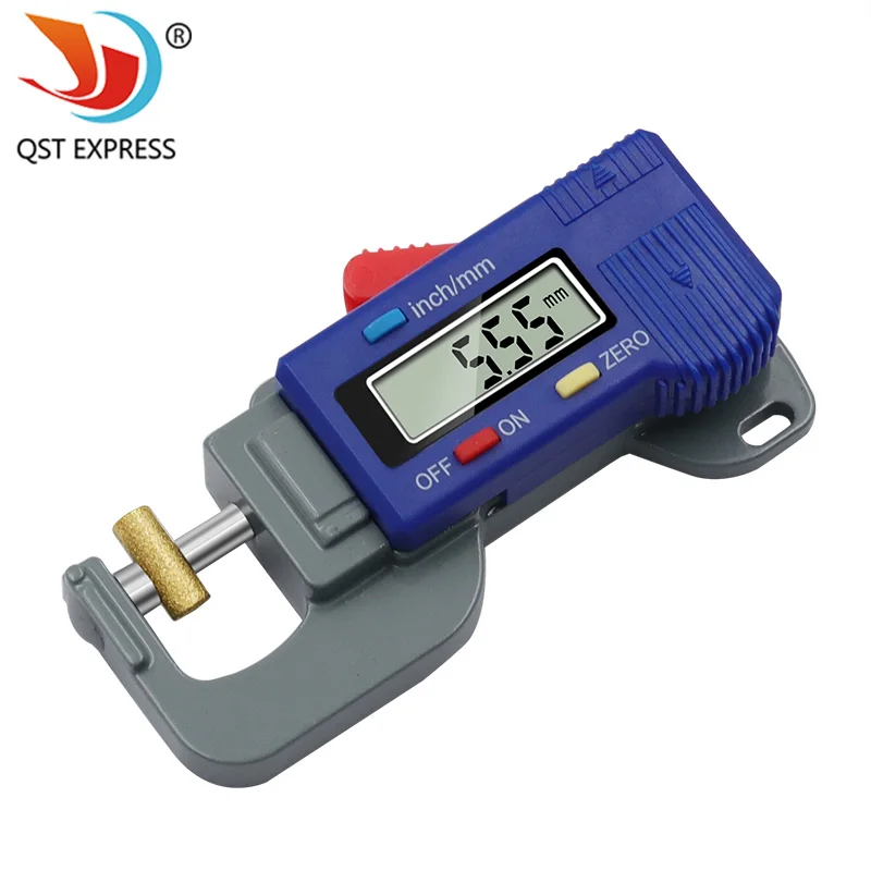 

Mini Digital Thickness Gauge Dial Caliper Meter Width Measure Tools For Leather Steel Plate Cloth 0-12.7mm