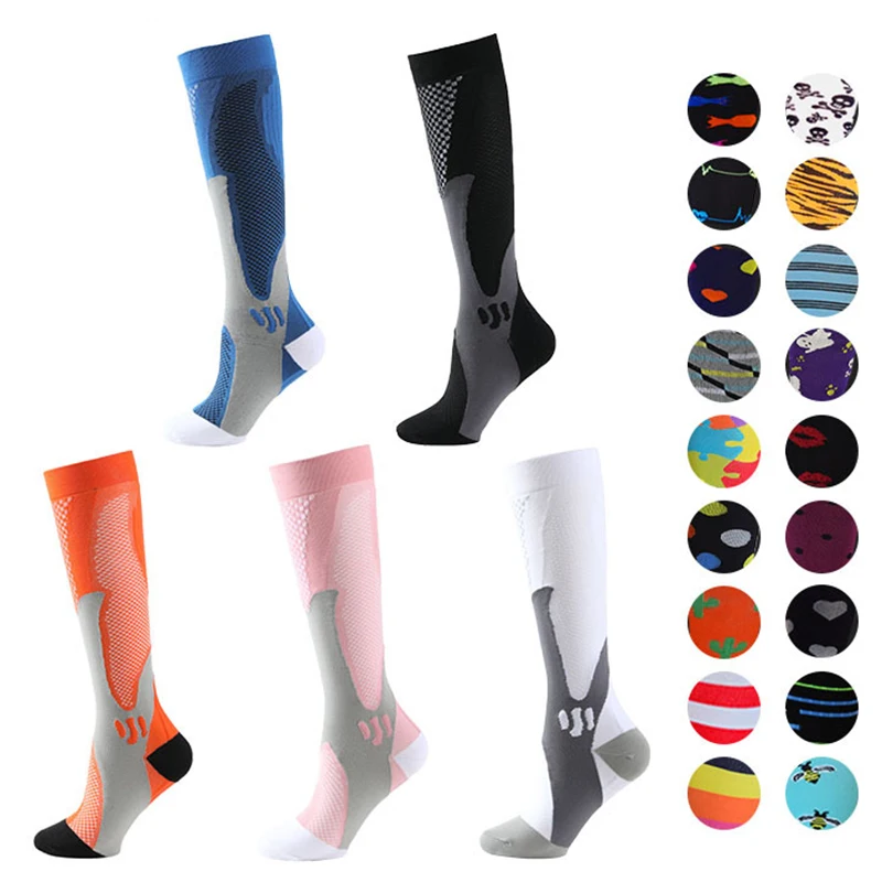Calf Compression Socks for Men & Women Elastic Sports Socks Unisex Running Support Stockings for Flight All Day Wear MC889
Calf Compression Socks for Men & Women Elastic Sports Socks Unisex Running Support Stockings for Flight All Day Wear MC889