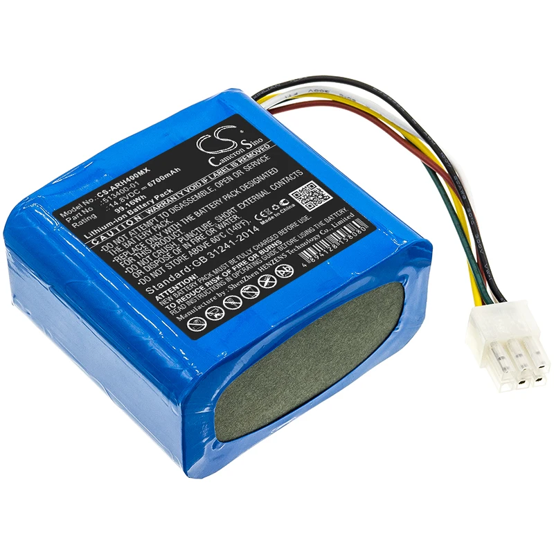 Аккумуляторная батарея CameronSino для воздушного насоса Arjo Huntleigh 6700mAh / 99.16Wh 513400-01
Аккумуляторная батарея CameronSino для воздушного насоса Arjo Huntleigh 6700mAh / 99.16Wh 513400-01