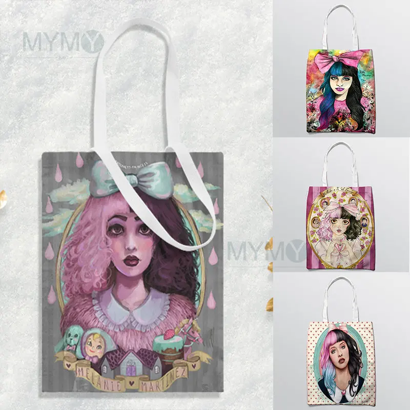 Melanie Martinez Shoulder Bags Fashion Shopping Tote Canvas Female Handbag Large Capacity Trendy Reusable Book Beach Grocery Bag
Melanie Martinez Shoulder Bags Fashion Shopping Tote Canvas Female Handbag Large Capacity Trendy Reusable Book Beach Grocery Bag