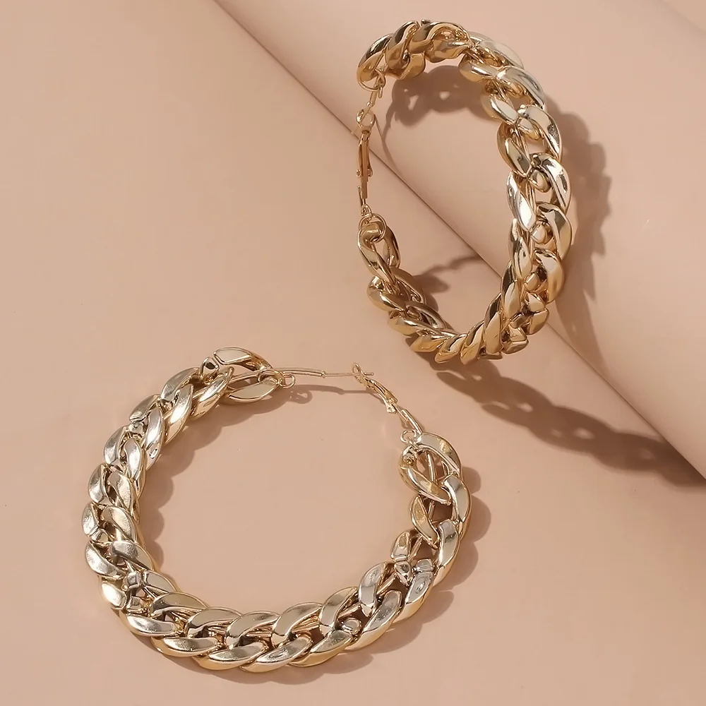 KunJoe Punk Big Circle Hoop Earrings for Women Statement Steampunk Charm Golden Earrings Female Exaggerated Jewelry Ear Gifts
KunJoe Punk Big Circle Hoop Earrings for Women Statement Steampunk Charm Golden Earrings Female Exaggerated Jewelry Ear Gifts