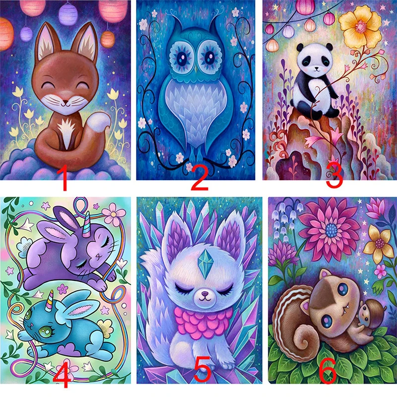 5D Diamond Painting Kits Round Drill with AB Cartoon Cat Animal Cross Ctitch Diamond Mosaic Embroidery Decor Home DIY
5D Diamond Painting Kits Round Drill with AB Cartoon Cat Animal Cross Ctitch Diamond Mosaic Embroidery Decor Home DIY