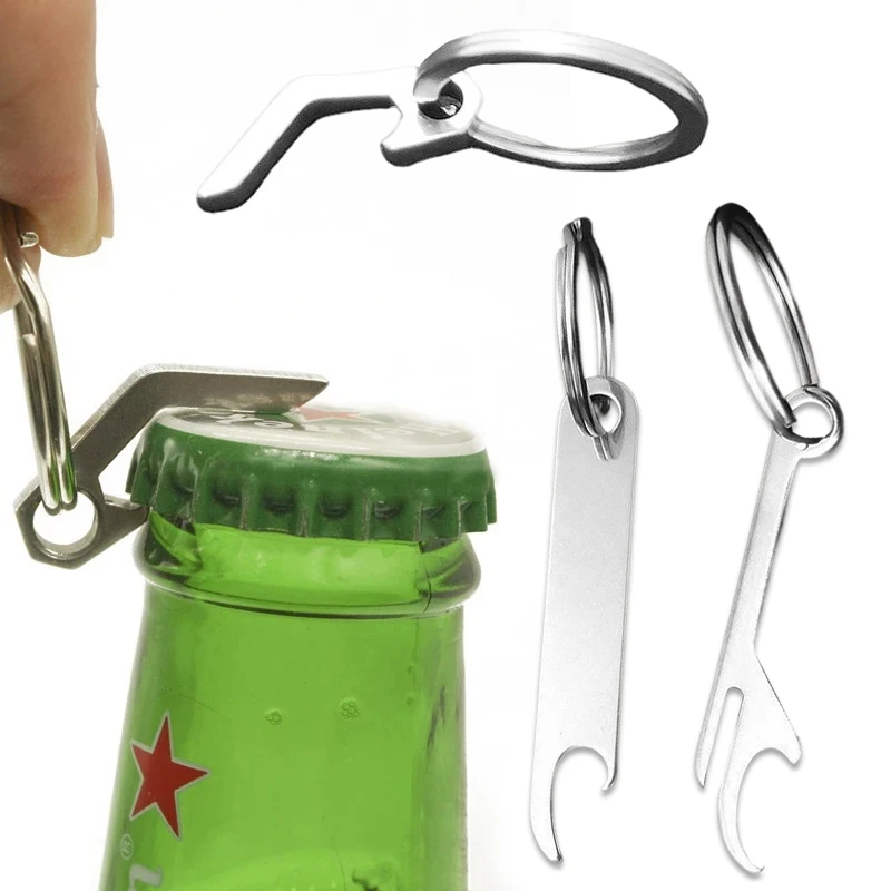 Creative Design Mini Beer Opener Multi-functional Stainless Steel Soda Wine Beer Opener Tool Portable Small Key Chain Accessorie
Creative Design Mini Beer Opener Multi-functional Stainless Steel Soda Wine Beer Opener Tool Portable Small Key Chain Accessorie