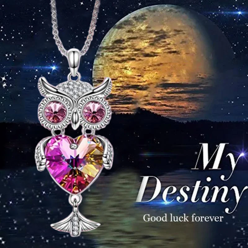 Owl Necklace Pendant Fashion Animal Pendant Trend Wholesale Cute Personality Independent Accessories Retro Ladies Necklace
Owl Necklace Pendant Fashion Animal Pendant Trend Wholesale Cute Personality Independent Accessories Retro Ladies Necklace
