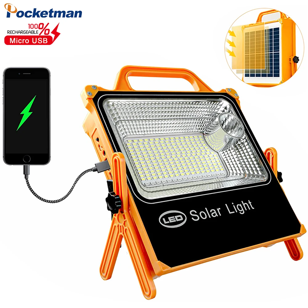 100W solar led work light, USB charging, five-speed output waterproof portable with charging display, bracket 180 adjustment led
100W solar led work light, USB charging, five-speed output waterproof portable with charging display, bracket 180 adjustment led