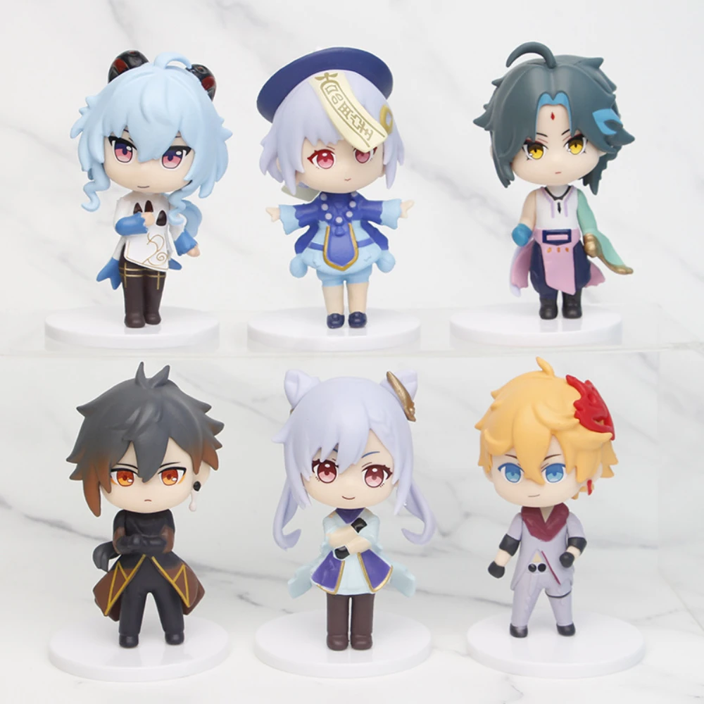 Genshin Impact Anime Figure Cartoon Game Keqing Paimon Collect Surroundings Dolls Q Version Character Kid Festival Gifts Toys
Genshin Impact Anime Figure Cartoon Game Keqing Paimon Collect Surroundings Dolls Q Version Character Kid Festival Gifts Toys
