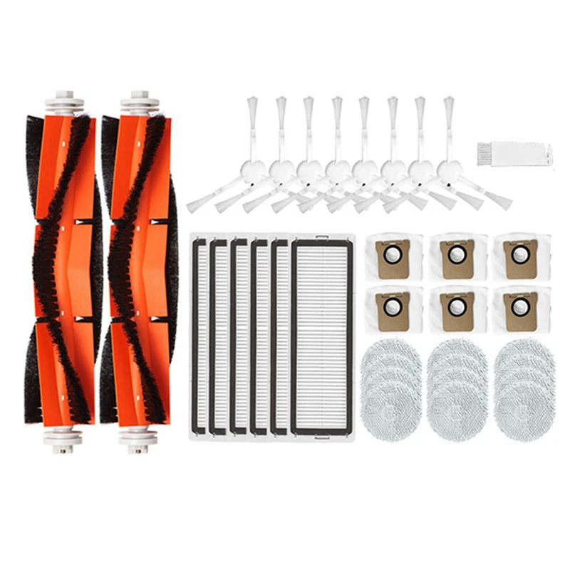 Main Side Brush Filter Mop Cloth And Dust Bag Replacement For Xiaomi Mijia B101CN Dreame S10 S10 Pro Vacuum Cleaner
Main Side Brush Filter Mop Cloth And Dust Bag Replacement For Xiaomi Mijia B101CN Dreame S10 S10 Pro Vacuum Cleaner