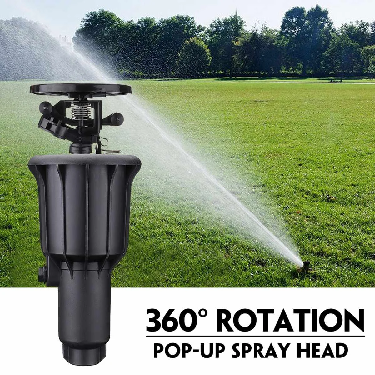 Garden Sprinkler 360 Degrees Auto Rotating Irrigation System Park Farm Watering Sprayer Buried Spray Irrigation Sprinkler Head
Garden Sprinkler 360 Degrees Auto Rotating Irrigation System Park Farm Watering Sprayer Buried Spray Irrigation Sprinkler Head