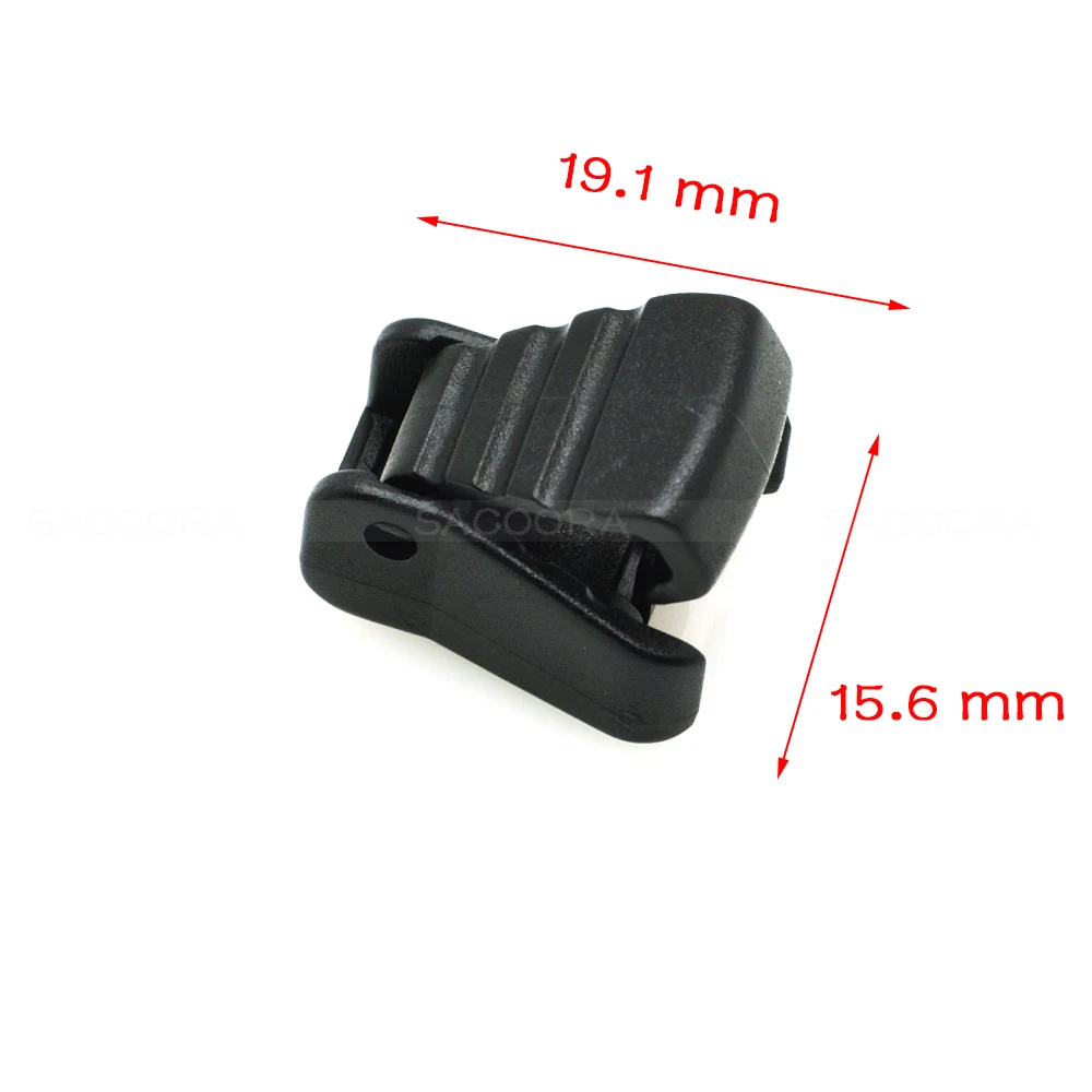 10pcs/pack Plastic Cord Ends Zipper Pull Cord Lock Stopper For Paracord Sportswear Backpack Garment Black
10pcs/pack Plastic Cord Ends Zipper Pull Cord Lock Stopper For Paracord Sportswear Backpack Garment Black