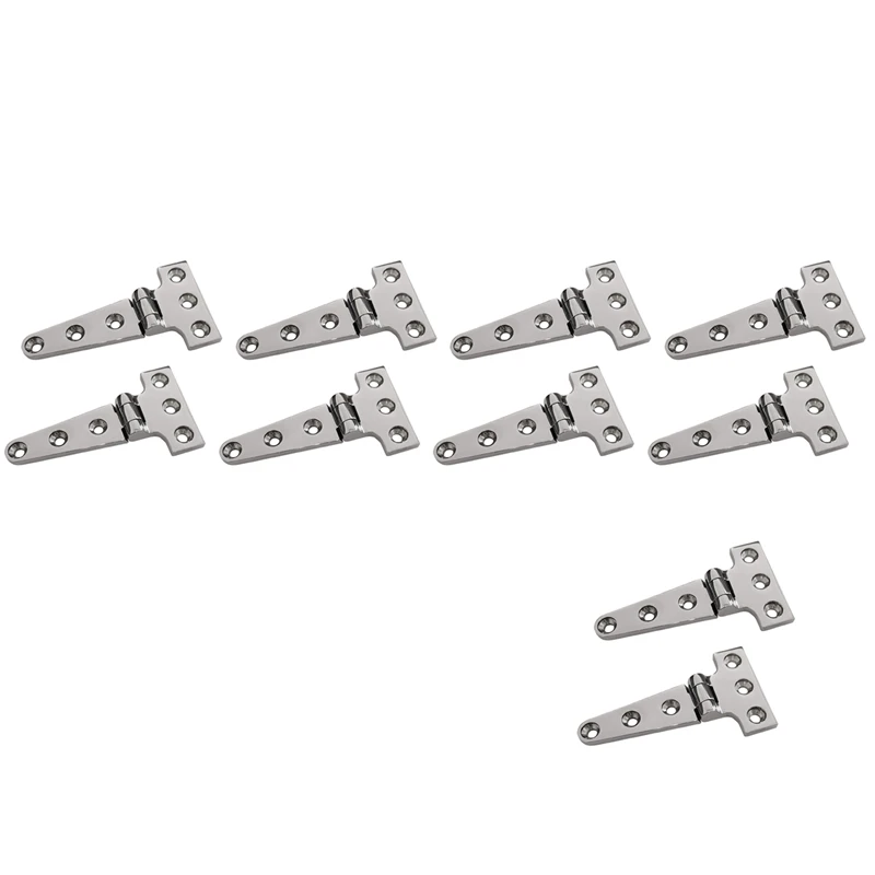 10 PCS Heavy Duty T Hinge 316 Stainless Steel Marine Grade Casting Hinge Door Hatch Hinge Boat
10 PCS Heavy Duty T Hinge 316 Stainless Steel Marine Grade Casting Hinge Door Hatch Hinge Boat