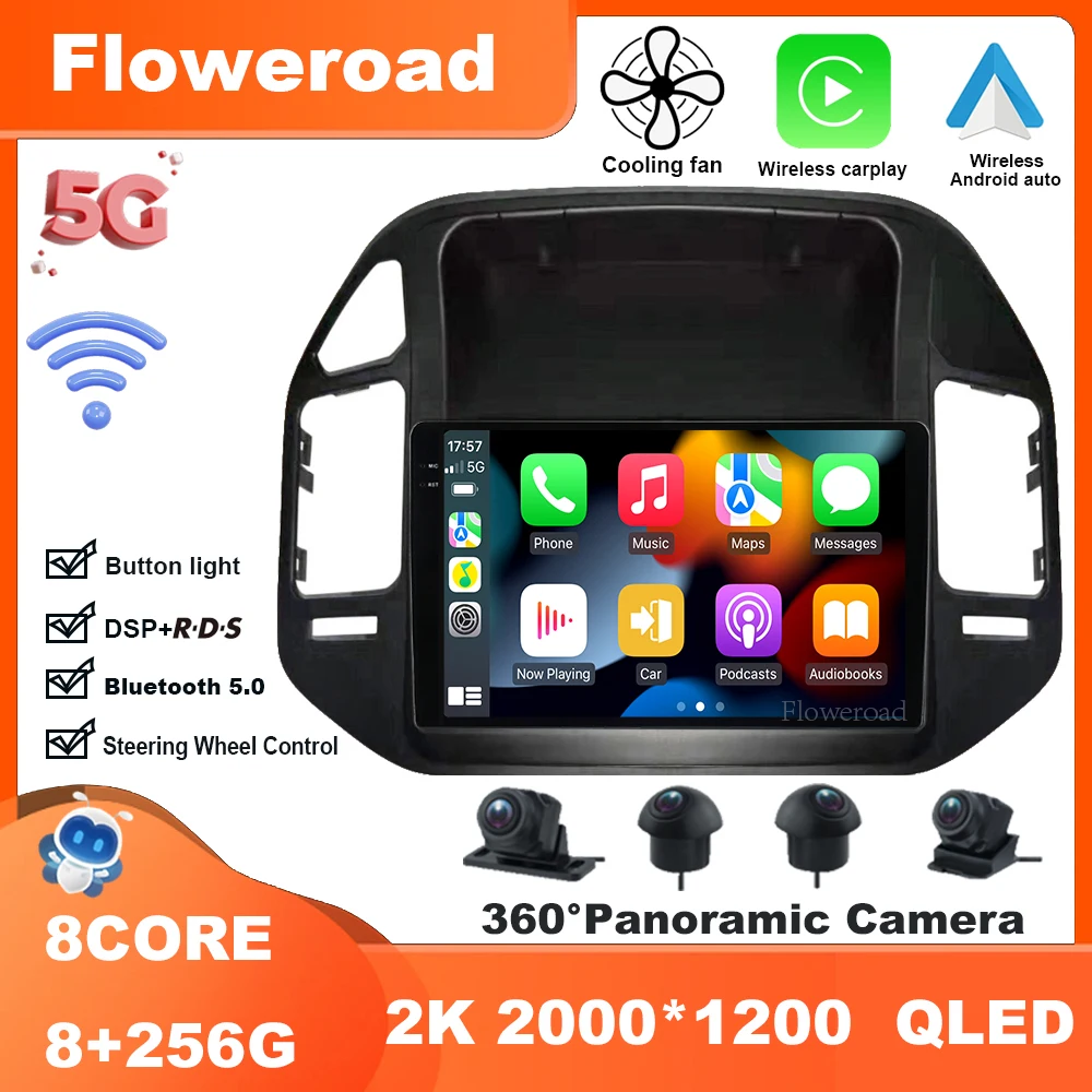 9 Inch Android 13 For Mitsubishi Pajero 3 V70 V60 1999-2006 Video Player Navigation stereo GPS Carplay Auto BT5.0 5GWiFi
9 Inch Android 13 For Mitsubishi Pajero 3 V70 V60 1999-2006 Video Player Navigation stereo GPS Carplay Auto BT5.0 5GWiFi