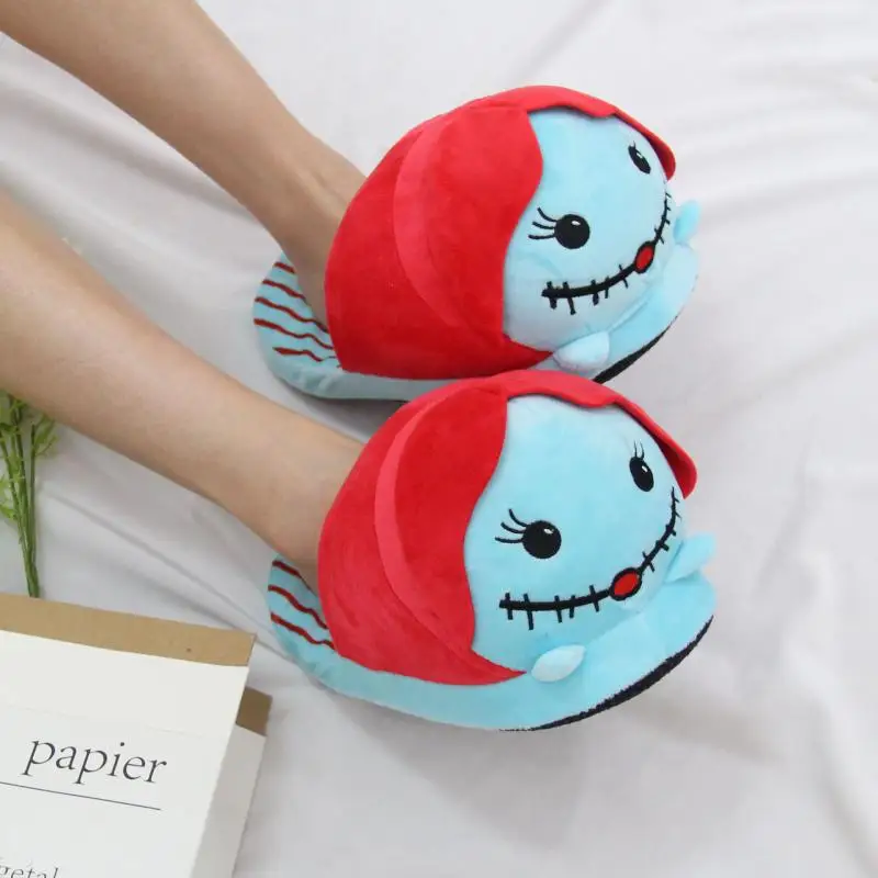 Anime Horror On Christmas Eve Winter Slipper Cosplay Jack S Bride Sally Slippers Door Slippers Home Shoes for Girl Party Gift
Anime Horror On Christmas Eve Winter Slipper Cosplay Jack S Bride Sally Slippers Door Slippers Home Shoes for Girl Party Gift