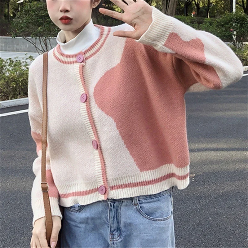 Sweater Cardigan Women Coat Design Fresh Style Autumn 2022 New Retro Slimming Comfortable Knitwear Short Sweater Mujer
Sweater Cardigan Women Coat Design Fresh Style Autumn 2022 New Retro Slimming Comfortable Knitwear Short Sweater Mujer