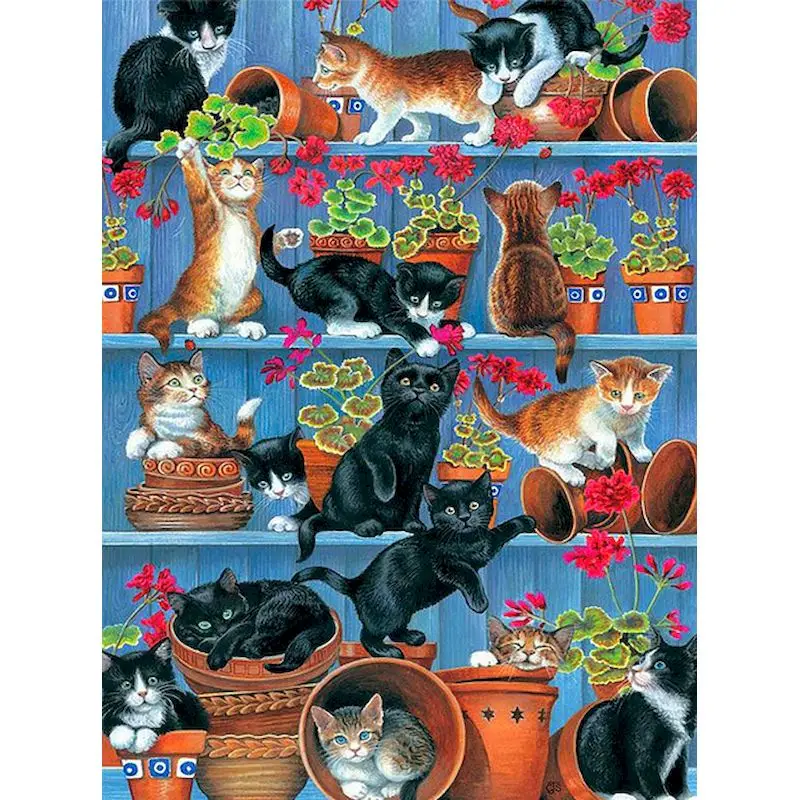 Gatyztory Acrylic Paint By Numbers Cat HandPainted Kits Drawing Canvas Flower DIY Oil Painting Art Acrylic Paints Home Decor Gif
Gatyztory Acrylic Paint By Numbers Cat HandPainted Kits Drawing Canvas Flower DIY Oil Painting Art Acrylic Paints Home Decor Gif