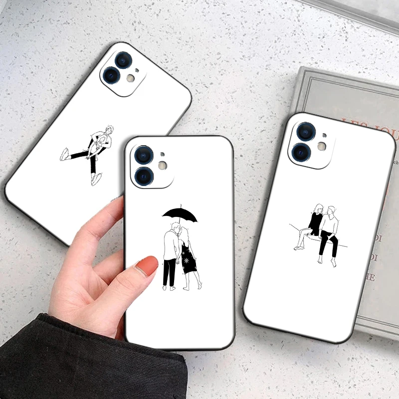 Cartoon Couple Series 2 For Apple iPhone 13 12 11 Pro 12 13 Mini X XR XS Max SE 5 6 6s 7 8 Plus Phone Case Coque Silicone Cover
Cartoon Couple Series 2 For Apple iPhone 13 12 11 Pro 12 13 Mini X XR XS Max SE 5 6 6s 7 8 Plus Phone Case Coque Silicone Cover