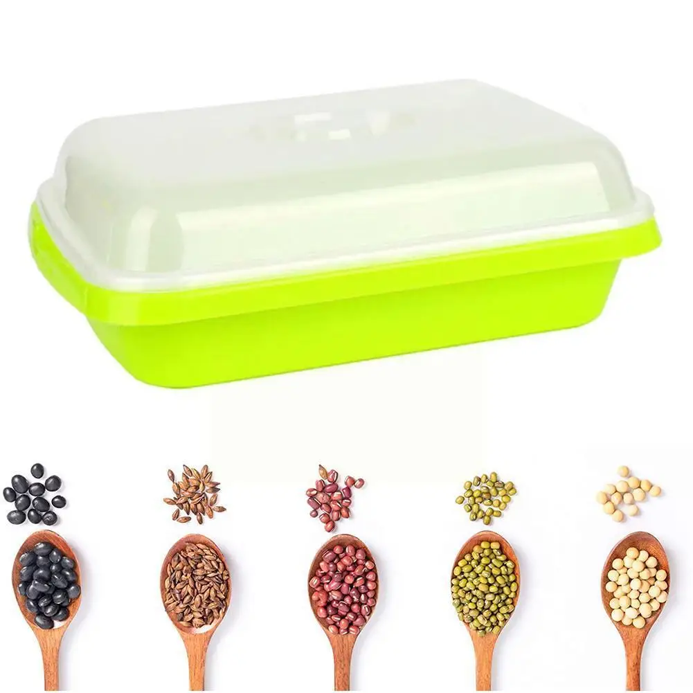 Hydroponics Bean Sprouts Grow Dishes Plate Plant Seedling Nursery Tray Germination Pot Plant Flower Nursery Garden Home P3v3
Hydroponics Bean Sprouts Grow Dishes Plate Plant Seedling Nursery Tray Germination Pot Plant Flower Nursery Garden Home P3v3