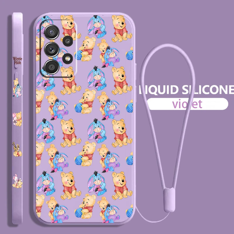 Cute Winnie The Pooh For Samsung Galaxy A73 A54 A34 A53 A33 A52 A32 A22 A71 A51 A21S 4G 5G Liquid Left Rope Phone Case Fundas
Cute Winnie The Pooh For Samsung Galaxy A73 A54 A34 A53 A33 A52 A32 A22 A71 A51 A21S 4G 5G Liquid Left Rope Phone Case Fundas