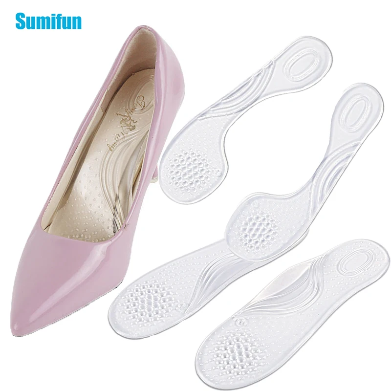 2pcs Silicone Gel Orthopedic Insoles Women High Heel Shoes Flat Foot Arch Support Pads Shoe Inserts Transparent Massage Insole
2pcs Silicone Gel Orthopedic Insoles Women High Heel Shoes Flat Foot Arch Support Pads Shoe Inserts Transparent Massage Insole