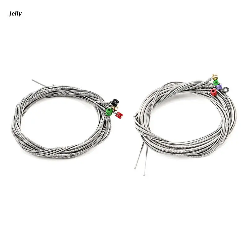 448C 4 Strings Electric Bass String, 0.45mm-1.05mm Stainless Steel Electric Bass String Instrument Bass DIY Repair Bass Parts
448C 4 Strings Electric Bass String, 0.45mm-1.05mm Stainless Steel Electric Bass String Instrument Bass DIY Repair Bass Parts
