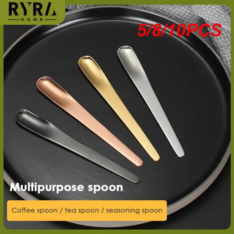 5/8/10PCS Mixer Stirring Bar Ice Cream Spoons Retro Stirring Spoon For Dessert Small Coffee Scoops Stainless Steel Tableware
5/8/10PCS Mixer Stirring Bar Ice Cream Spoons Retro Stirring Spoon For Dessert Small Coffee Scoops Stainless Steel Tableware