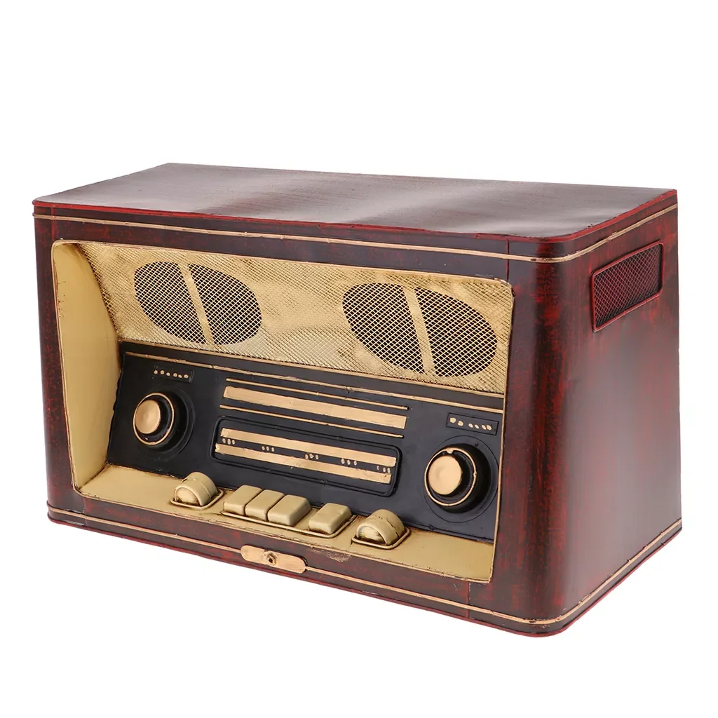 Iron Radio Model Retro Nostalgic Ornaments Bar Bedroom Home Decoration Props 36 x 16 x 20 cm
Iron Radio Model Retro Nostalgic Ornaments Bar Bedroom Home Decoration Props 36 x 16 x 20 cm
