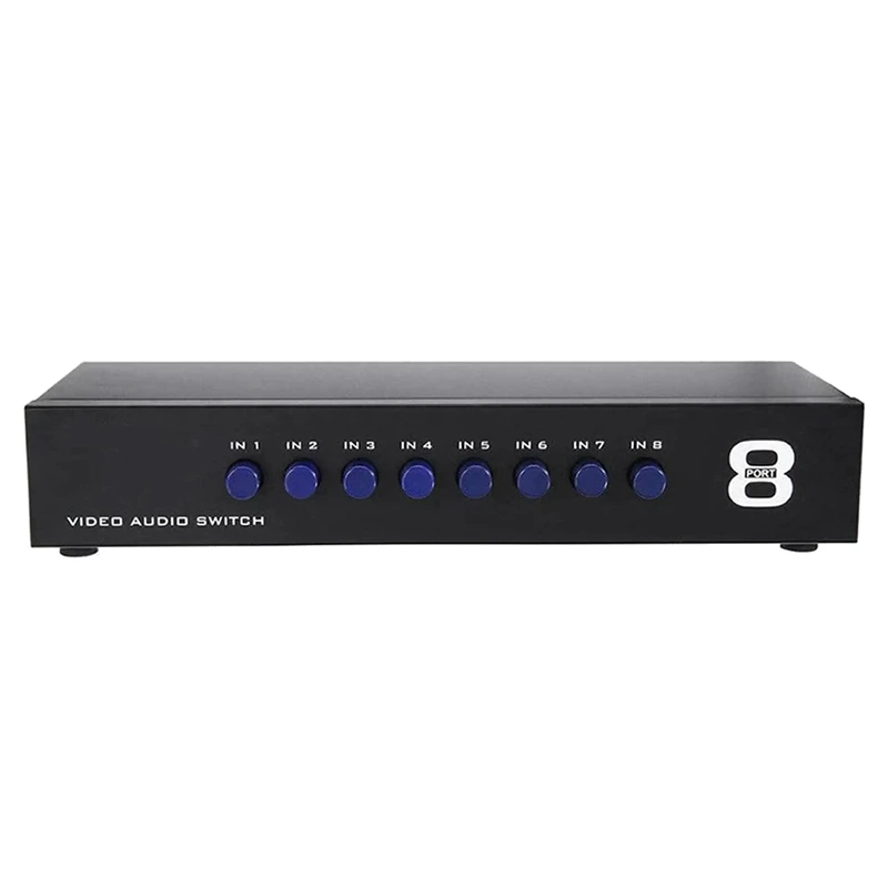 8-в-1 композитный видео аудио 3 RCA AV Переключатель коробка переключатель профессионального качества VCD/DVD к телевизору
8-в-1 композитный видео аудио 3 RCA AV Переключатель коробка переключатель профессионального качества VCD/DVD к телевизору