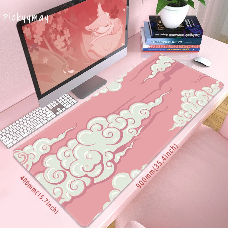Cute Clouds Mousepads Large Pink Mousepad Keyboard Mats Mouse Mat Laptop Desk Pad For Gift Mouse Pads XXL Lock Edge Carpet
Cute Clouds Mousepads Large Pink Mousepad Keyboard Mats Mouse Mat Laptop Desk Pad For Gift Mouse Pads XXL Lock Edge Carpet