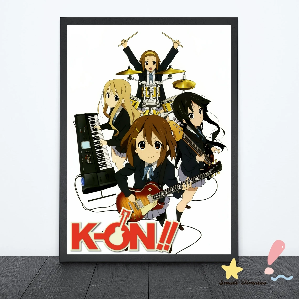 K-On! Плакат из японского аниме, холст, Художественная печать, украшение для дома, настенная живопись (без рамки)
K-On! Плакат из японского аниме, холст, Художественная печать, украшение для дома, настенная живопись (без рамки)