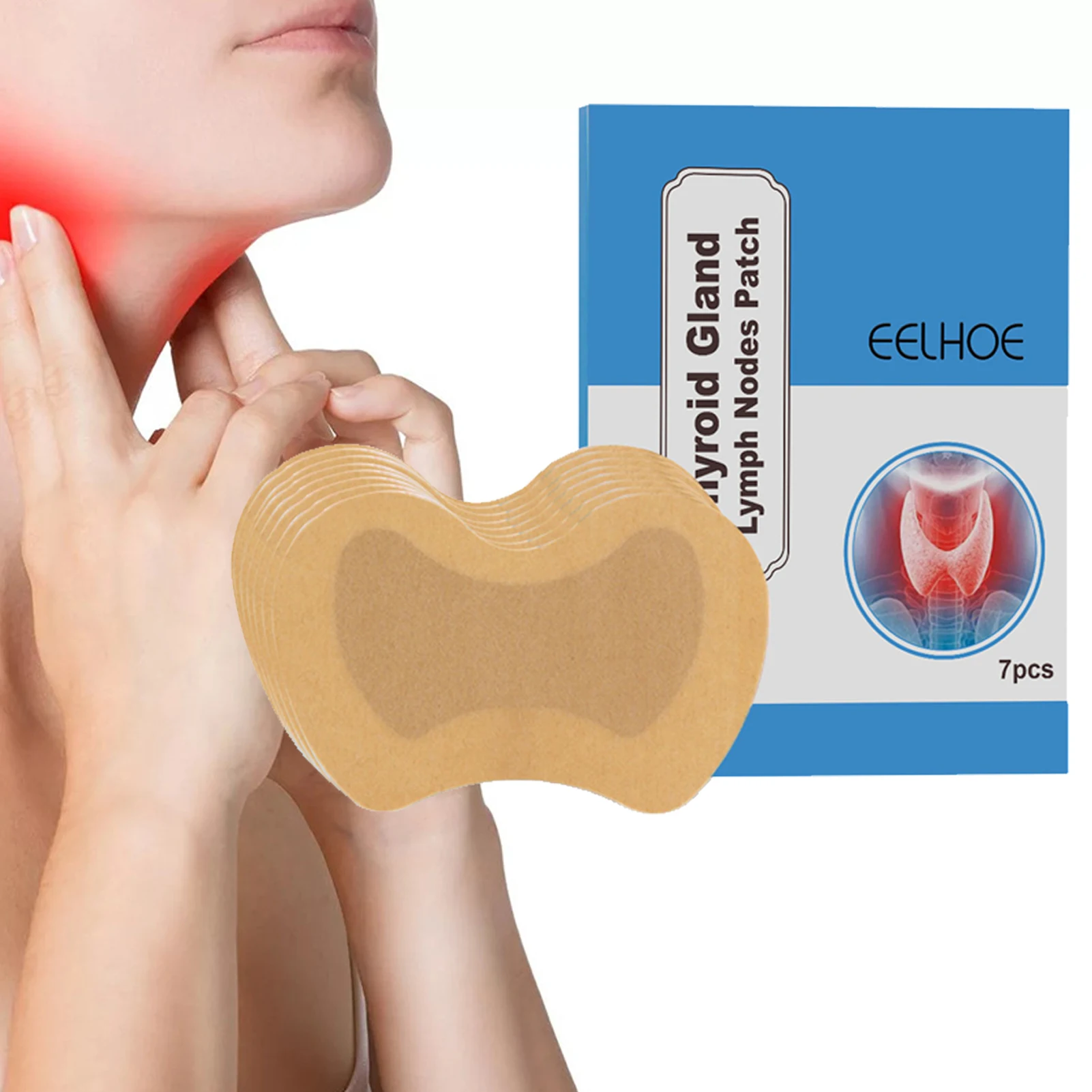 6 Pcs Thyroid Stickers Useful Portable Heating Neck Patches Lymph Stickers Lymphatic Care Patch Herbal Underarm Neck Lymph Patch
6 Pcs Thyroid Stickers Useful Portable Heating Neck Patches Lymph Stickers Lymphatic Care Patch Herbal Underarm Neck Lymph Patch