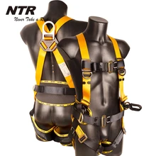 Professional Construction Full Body Harness Outdoor Rock Climbing Safety Belt High Altitude Anti Fall Protective Gear