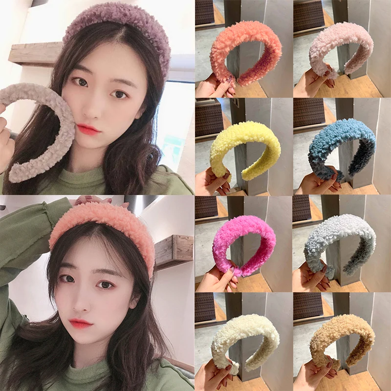 Lamb Hair Band Candy Color Wide Brim Headband for Women Winter Warm Cashmere Hairband Solid Color Wide Hair Hoop Ornament 
Lamb Hair Band Candy Color Wide Brim Headband for Women Winter Warm Cashmere Hairband Solid Color Wide Hair Hoop Ornament