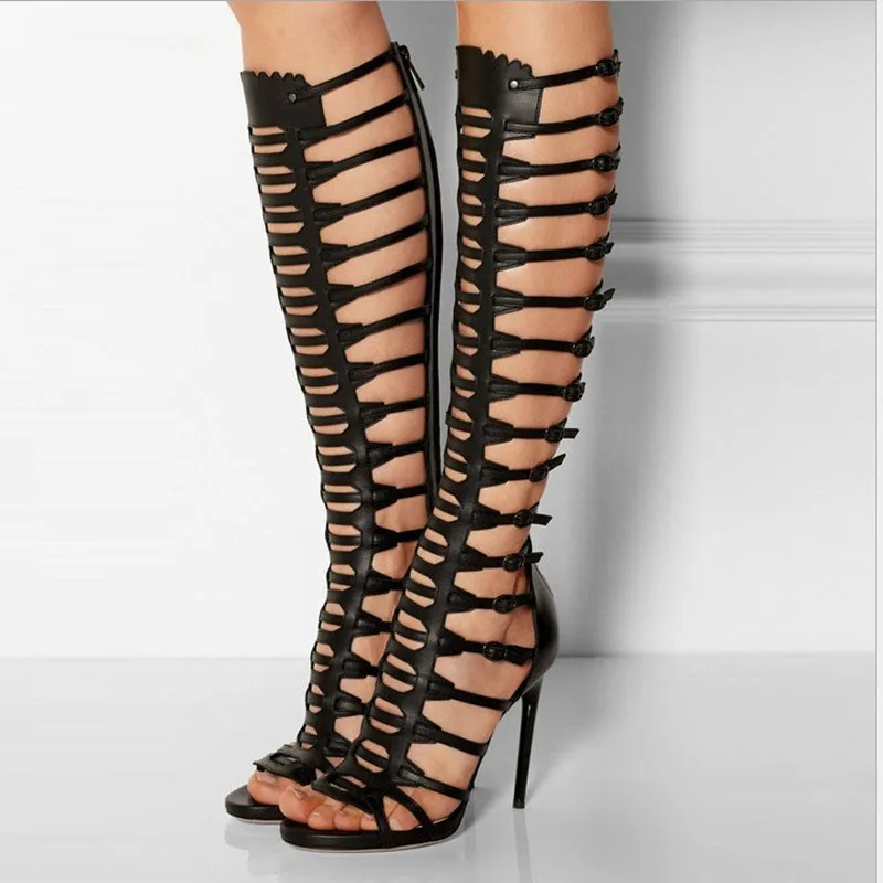 Women's Fashion Sandals New Summer Shoes Sexy Open Toe Lace-Up Buckle High Heel Sandals Open Shoes Large Size 36-47
Women's Fashion Sandals New Summer Shoes Sexy Open Toe Lace-Up Buckle High Heel Sandals Open Shoes Large Size 36-47
