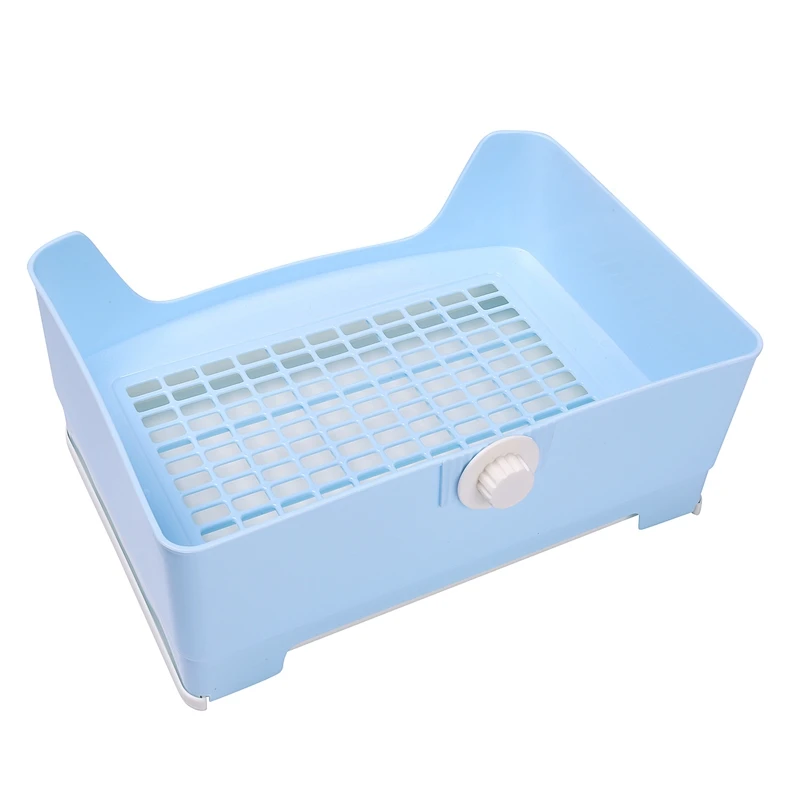 Large Rabbit Litter Box with Drawer, Corner Toilet Box with Grate Potty Trainer, Bigger Pet Pan for Adult Guinea Pigs, Chinchill
Large Rabbit Litter Box with Drawer, Corner Toilet Box with Grate Potty Trainer, Bigger Pet Pan for Adult Guinea Pigs, Chinchill