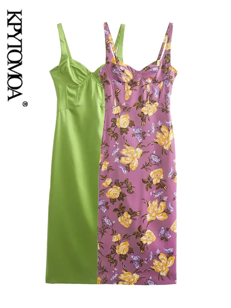 KPYTOMOA женское модное платье миди с цветочным принтом на бретельках, винтажное миди-платье с вырезом сердечком, открытой спиной и разрезом на подоле, женские платья, Vestidos Mujer
KPYTOMOA женское модное платье миди с цветочным принтом на бретельках, винтажное миди-платье с вырезом сердечком, открытой спиной и разрезом на подоле, женские платья, Vestidos Mujer
