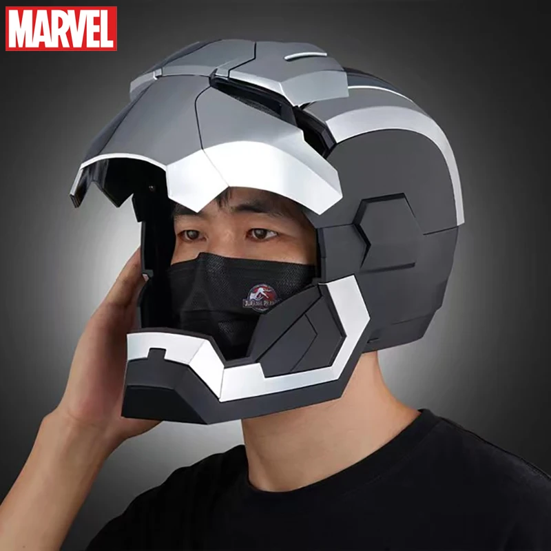 1:1 Autoking Marvel фигурка железного человека MK5 шлем дистанционного управления Jarvis Ironman War Machine Автоматическая Маска для косплея игрушка подарок для мальчика
1:1 Autoking Marvel фигурка железного человека MK5 шлем дистанционного управления Jarvis Ironman War Machine Автоматическая Маска для косплея игрушка подарок для мальчика