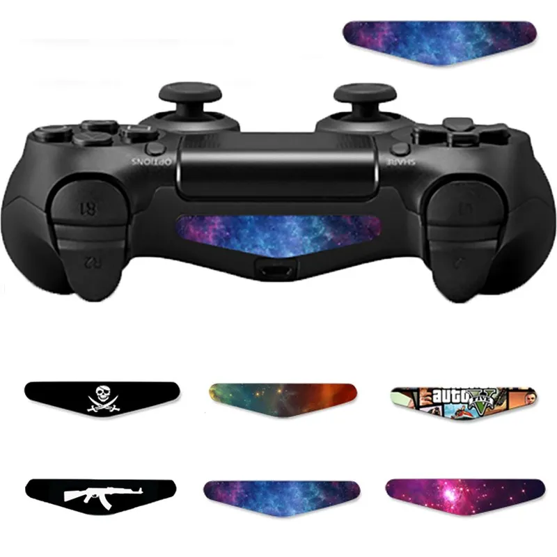 For PS4/Pro/Slim 2 pcs LED Skin Light Bar Decal Sticker Cover Controller for PlayStation 4 Control Gamepad Cover Game Skins
For PS4/Pro/Slim 2 pcs LED Skin Light Bar Decal Sticker Cover Controller for PlayStation 4 Control Gamepad Cover Game Skins
