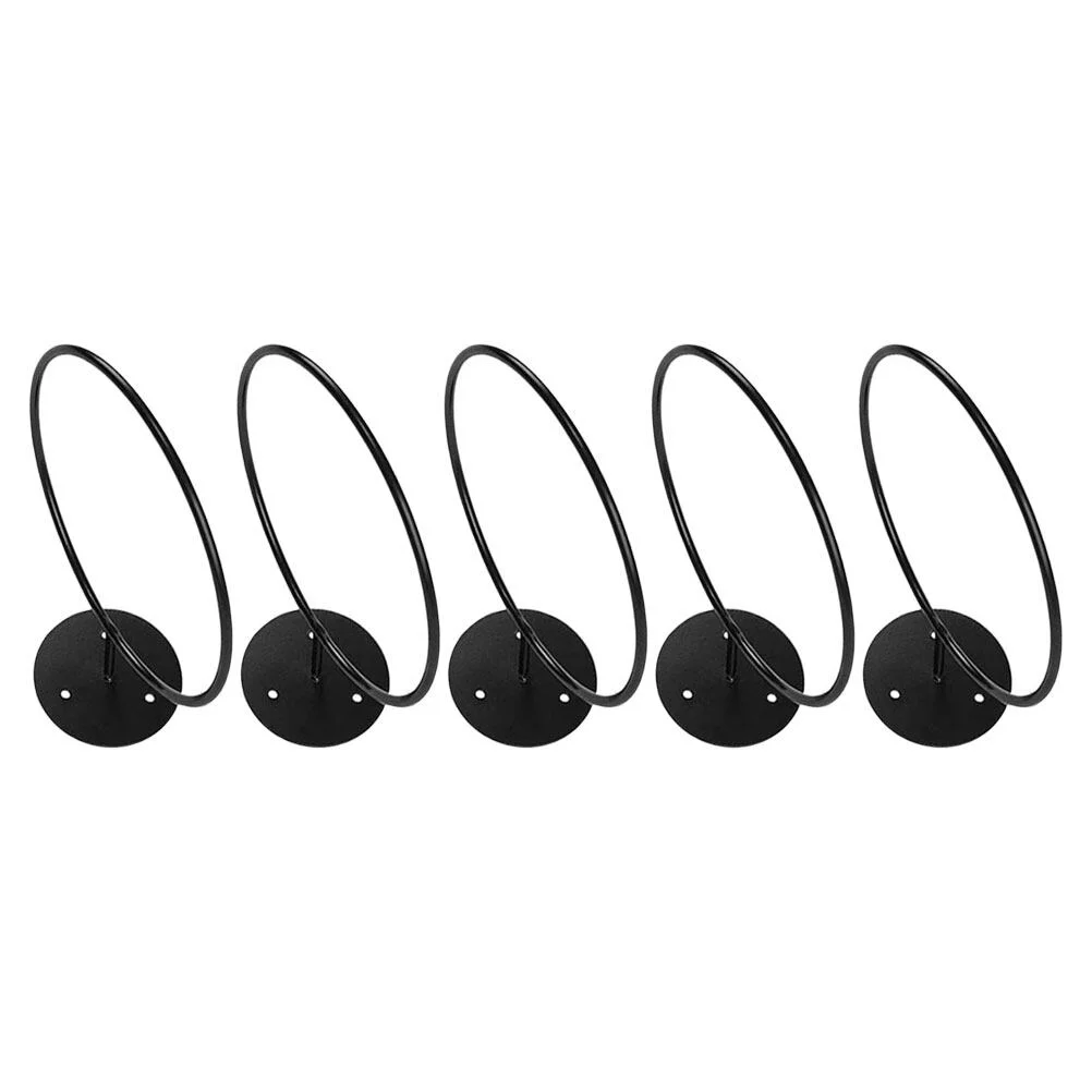 5 Pcs Baseball Wall Mounted Holder Rack Display Stand Hat Basketball Storage Iron Hoop
5 Pcs Baseball Wall Mounted Holder Rack Display Stand Hat Basketball Storage Iron Hoop