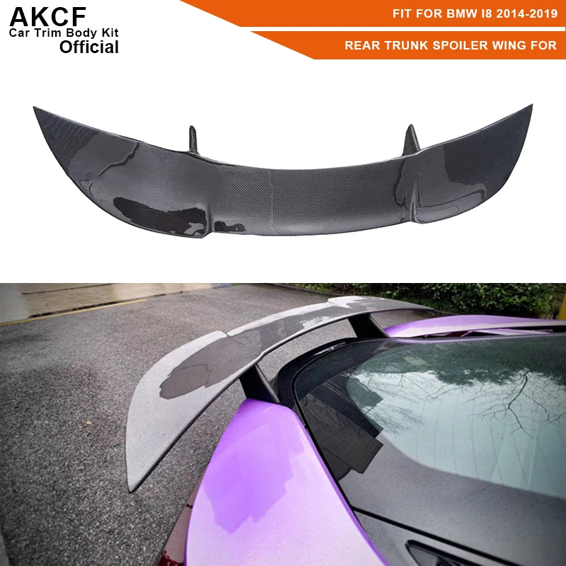 For BMW I8 2014-2019 Carbon Fiber Fiberglass Rear Spoiler Trunk Lip Guide Wing Trim Car Styling Car Accessories
For BMW I8 2014-2019 Carbon Fiber Fiberglass Rear Spoiler Trunk Lip Guide Wing Trim Car Styling Car Accessories