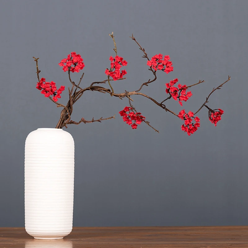 3Pcs Artificial Flowers Simulation Cherry Blossom Branch Dried Flower Plants Wedding Home Garden Table Decor
3Pcs Artificial Flowers Simulation Cherry Blossom Branch Dried Flower Plants Wedding Home Garden Table Decor