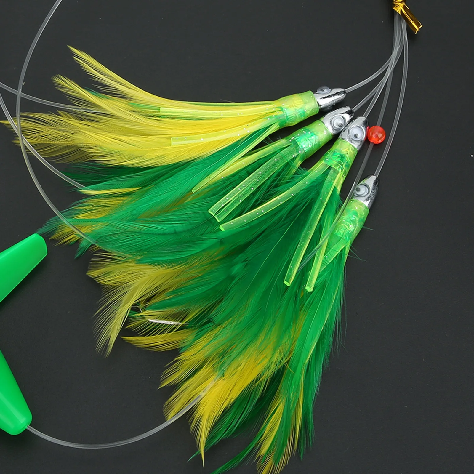 2023 New Fishing Tackle Gear Accessories High Quality Hot Sale Lure Bait With Steel Hook Feather Trolling Skirt
2023 New Fishing Tackle Gear Accessories High Quality Hot Sale Lure Bait With Steel Hook Feather Trolling Skirt