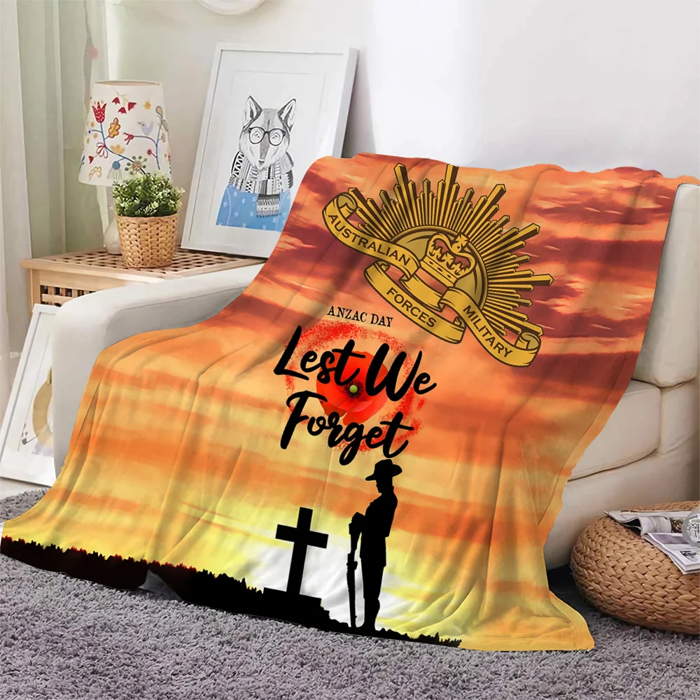 CLOOCL Anzac Day Flannel Blankets Lest We Forget Printed Blanket for Bed Home Decorate Sofa Travel Office Plush Cartoon Blankets
CLOOCL Anzac Day Flannel Blankets Lest We Forget Printed Blanket for Bed Home Decorate Sofa Travel Office Plush Cartoon Blankets