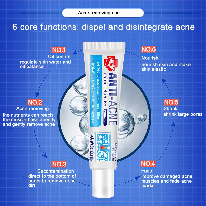 Herbal Acne cream Light Acne Pit Repair Acne Scars Acne Traditional Chinese Anti Effective Whitening Moisturizing cream
Herbal Acne cream Light Acne Pit Repair Acne Scars Acne Traditional Chinese Anti Effective Whitening Moisturizing cream