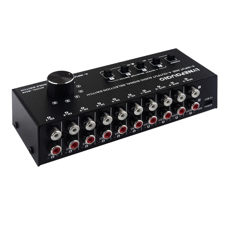 6 In 4 Out Audio Frequency Select Shift Device/Distribute Device/Audio Frequency Shift Device Output Switch Control
6 In 4 Out Audio Frequency Select Shift Device/Distribute Device/Audio Frequency Shift Device Output Switch Control
