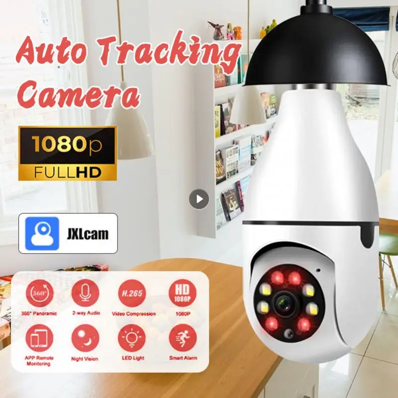 Bulb Surveillance Camera Support Wifi Suitable For Various Occasions Easy To Installed Local Remote Playback Smart Bulb
Bulb Surveillance Camera Support Wifi Suitable For Various Occasions Easy To Installed Local Remote Playback Smart Bulb